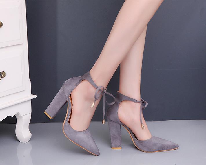 Simply Pointed Toe High Heel Pumps Shoes